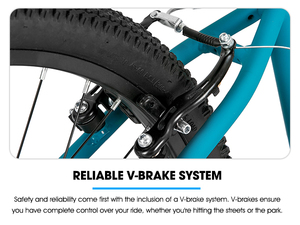 จักรยานฟรีสไตล์ JOYKIE US Warehouse Custom โครงเหล็กวีหลายสี ขนาด 24 26 นิ้ว รุ่น BMX - Product Image 5
