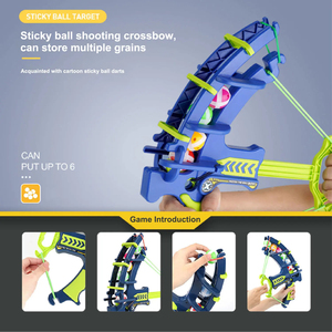 Cible de tir à l'arc avec balles collantes dinosaure et éléphant, jeu éducatif pour enfants, lance-pierre, ensemble de jouets de jeu d'extérieur pour enfants - Product Image 5