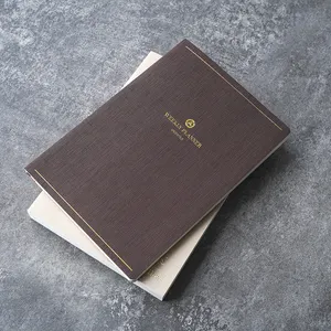 Cuaderno diario <span class=keywords><strong>bonito</strong></span> de cuero PU <span class=keywords><strong>planificador</strong></span> <span class=keywords><strong>semanal</strong></span> mensual suministros de oficina papelería A5 personalización al por mayor - Product Image 1