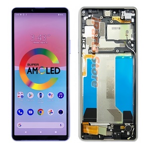 Écran de remplacement IPARTS pour Sony Xperia <span class=keywords><strong>10</strong></span> IV 5G XQ-CC54 XQ-CC72 SOG07 OLED tactile avec châssis assemblé OEM - Product Image 1