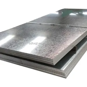 Placa de acero galvanizado de Metal de Zinc GI DX51D, hoja de acero galvanizado laminado en frío por inmersión en caliente