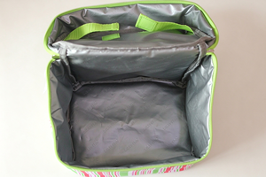 Boîte à lunch isotherme en aluminium certifiée SMETA, 15 L, pour la livraison de repas, sac isotherme scolaire, impression couleur unie - Product Image 6