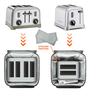 <b>Toaster</b> Storage Bag 33x15x85cm Fabric Rectangular Kitchen Neatening With Handle And Shoulder Strap - Product Image 5