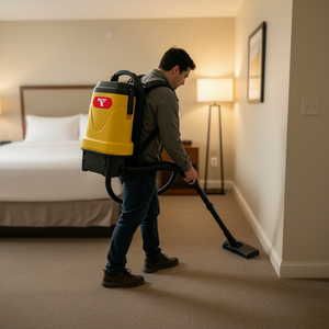 <span class=keywords><strong>Aspirateur</strong></span> à dos de qualité commerciale TJ-5S, moteur <span class=keywords><strong>puissant</strong></span> de 250 W, <span class=keywords><strong>aspirateur</strong></span> à épaule pour les services de gestion immobilière - Product Image 1