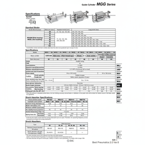 Cilindro guía de neumáticos SMC - Product Image 1