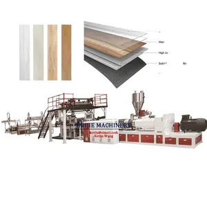 Spc/pvc flooring sheet extrusion /tile / vinyl production Line