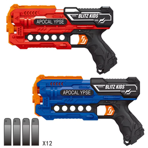 Estilo automático para pistola <span class=keywords><strong>de</strong></span> juguete Juego <span class=keywords><strong>de</strong></span> tiro continuo con balas blandas para niños Hecho <span class=keywords><strong>de</strong></span> pistola <span class=keywords><strong>de</strong></span> juguete <span class=keywords><strong>de</strong></span> dardo <span class=keywords><strong>de</strong></span> espuma suave - Product Image 2