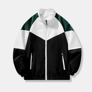 Veste de sport unisexe légère et respirante à blocs de couleur, séchage rapide, polyester/nylon, pour la course, la gym et l'entraînement - Product Image 3