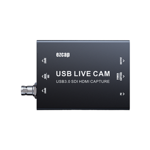 Tarjeta de Captura de Video ezcap327 USB3.1 SDI HDMI 4K 30Hz, Entrada HDMI 1080p60Hz, Caja de Transmisión en Vivo para Juegos SDI, para Cámara Médica, OBS, <span class=keywords><strong>vMix</strong></span> - Product Image 1