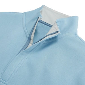 Oem Bán Buôn Tùy Chỉnh Quý Zip Thiết Kế 1/4 Zip Bông Trống Áo Nỉ Golf Áo Thun Cho Nam Giới - Product Image 6