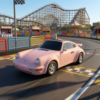 Vente directe usine – Kart électrique rétro 72 V avec batterie au lithium, monoplace ou biplace, pour adultes, idéal pour la location en parc d'attractions