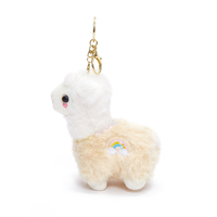 Llavero de Alpaca de 13 cm, Juguetes de Peluche, Regalos Promocionales, Pequeños Amuletos, Muñecos, Mini Animales de Peluche, Llaveros de Peluche, Venta al por Mayor