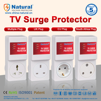 Pelindung TV Alami Tipe UK Baru Tiba Penstabil Tegangan Tipe Pelindung TV 50/60hz 230V Garansi 2 Tahun