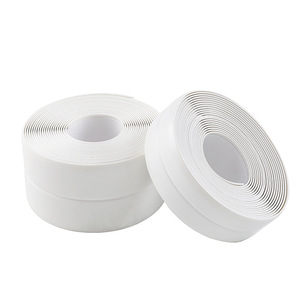 Nouvelle <span class=keywords><strong>bande</strong></span> adhésive plate en PVC imperméable et anti-moisissure, auto-adhésive, <span class=keywords><strong>pour</strong></span> le bord des éviers et baignoires de cuisine et de salle de bain - Product Image 6