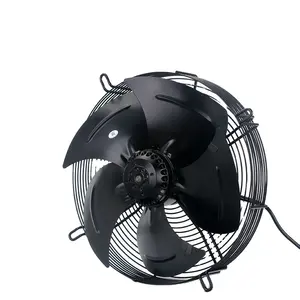 Hongke China fan YWF 4E-450 black industrial air cooler fan 220v External rotor motor fan