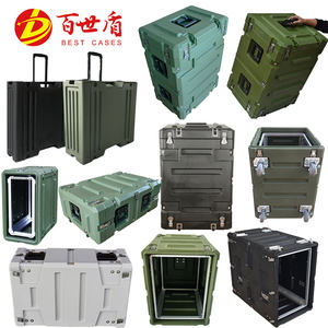 2U 4U 6U 8U 10U 12U 14U Goedkope Draagbare Harde Plastic Rolling <span class=keywords><strong>Rack</strong></span> Mount Case Professionele - Product Image 1