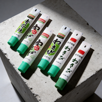 Tube de moutarde à ouverture rapide, design à clapet, utilisation à une main, pour un dosage rapide des assaisonnements