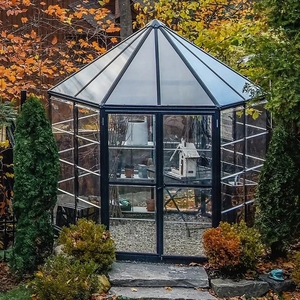 Gazebo Grande para Decoración de Jardín Exterior en Venta, Solárium, <span class=keywords><strong>Orangerie</strong></span>, Hierro Forjado, Plástico Personalizado con Caja de Madera - Product Image 4