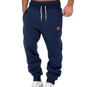 <span class=keywords><strong>Pantaloni</strong></span> Sportivi Casual da <span class=keywords><strong>Uomo</strong></span> Primavera/Estate in Poliestere Felpato Stile Harem con Coulisse e Bordo in Pelliccia ad Asciugatura Rapida - Product Image 4