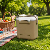 Glacière rigide étanche et durable de 10 L avec sangle réglable, facile à transporter, pour le stockage de glace