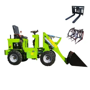 China's Most Favorable Price HFT 920 Wheel Loader Load 2 Tons Front Loader Hot Sale 4WD Tractor