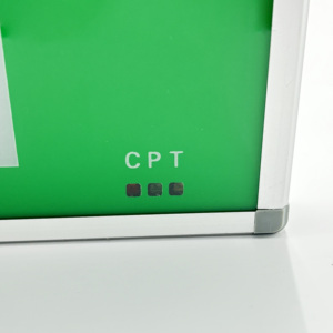 Giá bán buôn tốt nhất dẫn lối ra dấu hiệu, lửa an toàn thoát hiểm khẩn cấp dẫn chỉ số với pin sạc, dẫn chiếu sáng khẩn cấp - Product Image 3