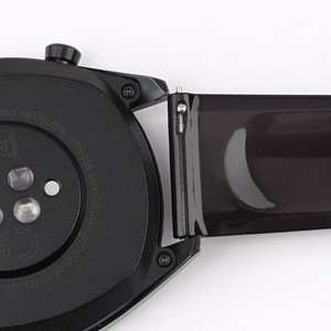 Bracelet de montre transparent 20mm 22mm Bracelets de montre intelligents à dégagement rapide pour Samsung Galaxy Watch <span class=keywords><strong>4</strong></span> Bracelets de montre en PVC pour <span class=keywords><strong>Huawei</strong></span> - Product Image 4