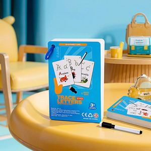 Mis Primeras Libretas de Ejercicios para Practicar el Control del Lápiz, para Niños de Jardín de Infancia de 3 Años o Más, Libro Divertido de Letras para el Aprendizaje Temprano - Product Image 2