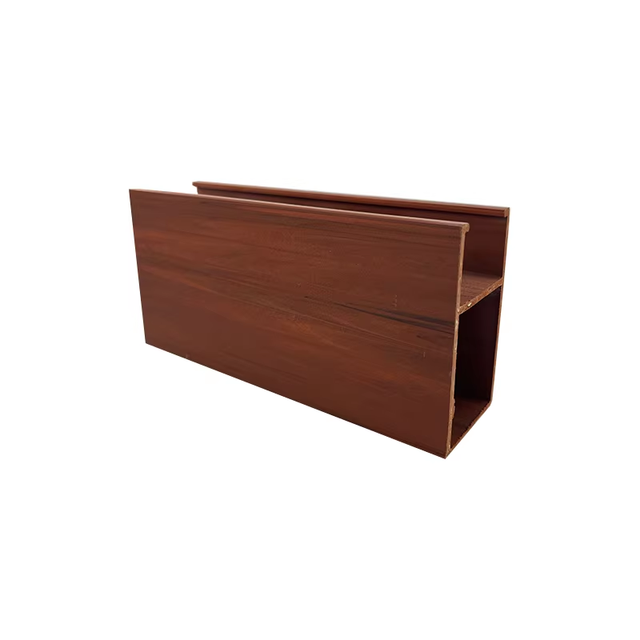 Durable Water-Proof Anti-Corrosion WPC Ceiling Artistic Ceilings Contemporary Design Wood Texture Recycled Material Wall Panel