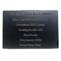 Écran LCD 14,5'' pour Lenovo Yoga Pro 7 14APH8 82Y8002DMB Luna Grey avec charnière