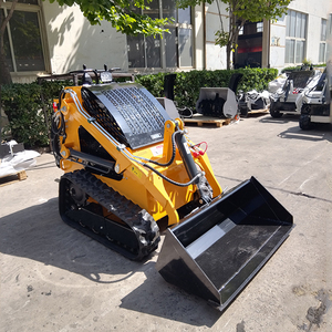 Miễn phí vận chuyển DIESEL Mini Crawler Skid chỉ đạo Bộ nạp tự động san lấp mặt bằng tải xẻng thủy lực Skid chỉ đạo Bộ nạp - Product Image 3