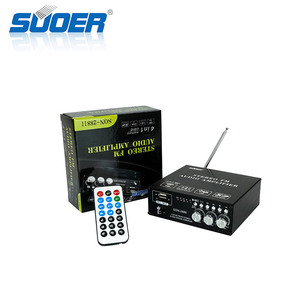 Amplificateur audio stéréo FM SON-288 Mini 4-en-1 pratique 2*300W, facile à transporter, petit format pour voitures - Product Image 3