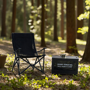 <span class=keywords><strong>Chaise</strong></span> de camping moderne, robuste, réglable, portable, en aluminium, pliable - Product Image 1