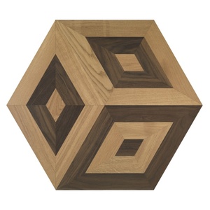 Plancher en bois d'ingénierie multicouche assemblé en parallélogramme à double orthographe, 100% chêne blanc européen - Product Image 2