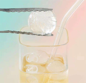 HM PP Ice Cube <b>Tray</b> with Lid Freezer Safe Rectangle Mini Ice Ball Maker Mold (<b>Circle</b>/Sphere Shape) - Product Image 5