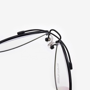 Gafas de sol de titanio para hombre, lentes ovalados <span class=keywords><strong>Retro</strong></span> para ordenador, graduadas, de marca - Product Image 5
