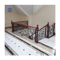 Balustrades de soudure en usine, rampes d'escalier, Balustrades modernes en fer, garde-corps d'escalier
