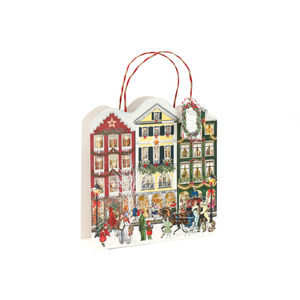 Sac de shopping en papier kraft recyclable, avec poignée en corde de papier ronde et découpe personnalisée, pour la vente au détail - Product Image 2