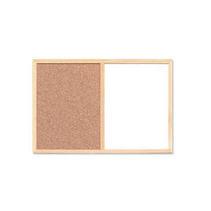 Combinaison de <span class=keywords><strong>cadre</strong></span> en bois panneau de liège et tableau blanc pour enfant - Product Image 3