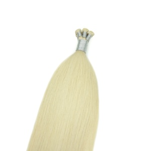 Extensions de cheveux humains russes Remy non traités, soyeux et non traités, de couleur naturelle, doublement étirée, épaisse et sans perte - Product Image 5