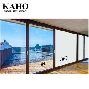 Film intelligent PDLC auto-adhésif pour vitres, film intelligent électrique commutable pour vitres, film intelligent PDLC pour vitres - Product Image 1