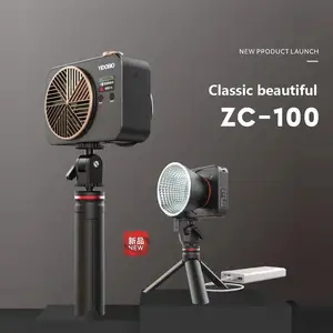 Yidoblo ZC-100 100W Video COB LED Light Photography Lighting APP Control Pocket Lights Stand for Outdoor Photo/Video Shooting
