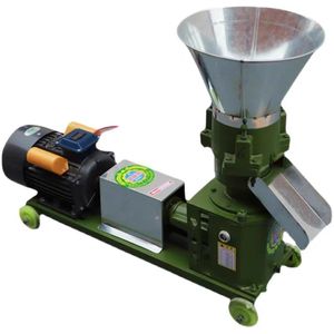 Mini máquina de pellets para procesamiento de piensos de animales de granja avícola, máquina de pellets de piensos para pollos, certificación CE proporcionada - Product Image 1