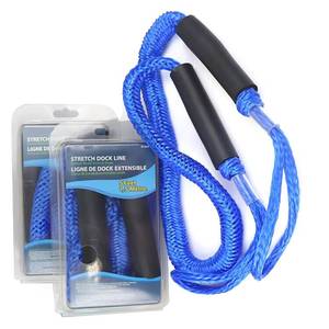 5 feet Botepon 2-Piece Dock Line Bungee Cords Essential Boat Accessories for Men Great Boating Gifts - Product Image 4