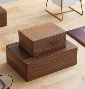 กล่องไม้เก็บของที่ระลึกแข็งแรงแบบกำหนดเองกล่องไม้สนแบบมีบานพับ - Product Image 3