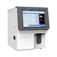 Machine d'hématologie analyseur de sang écran tactile pas cher Portable 3 parties analyseur d'hématologie automatique entièrement automatisé
