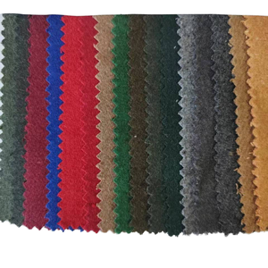 580 gam/mét 390gsm 5 Len Tất Cả Các Mùa Trọng Lượng Nhẹ Cổ Điển Đồng Bằng Melton Giá Thấp Vải Len - Product Image 1