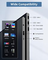 Monitor Portátil Yodoit, Extensor de Pantalla para Laptop de 15.6 Pulgadas, FHD IPS, Pantalla Mate 16:9, USB Tipo-C, Altavoces, Cubierta Inteligente