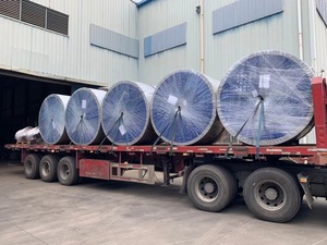 Tahan benturan 4 lapisan nilon konveyor <span class=keywords><strong>Belt</strong></span>-EP150-EP300 baja karet awet layanan pemotongan kaku silang untuk penghancur batu - Product Image 6