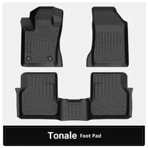 Tapis de voiture et tapis de coffre en TPE à bas <span class=keywords><strong>prix</strong></span>, épaisseur 3,5 mm, ensemble complet de 3 pièces, résistant à l'abrasion, pour <span class=keywords><strong>Alfa</strong></span> Romeo <span class=keywords><strong>Tonale</strong></span> - Product Image 3